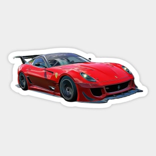 599 xx Cartoon Sticker